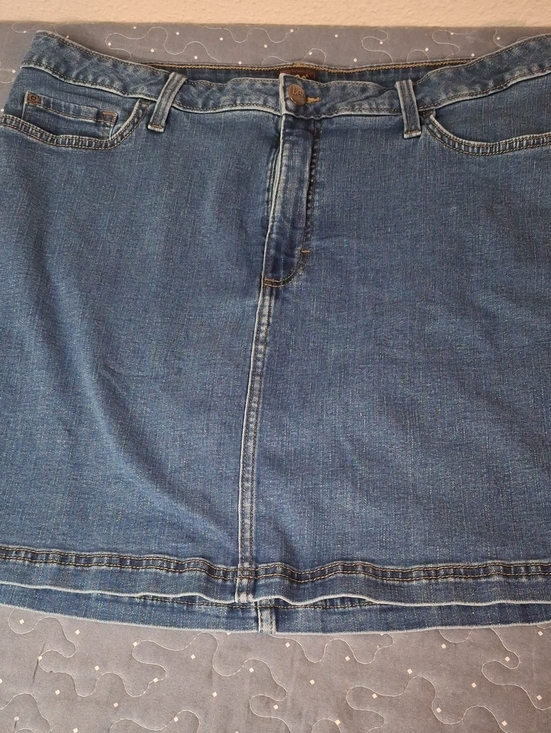 Lee Pants - Lee Women's Denim Skort Waist 18